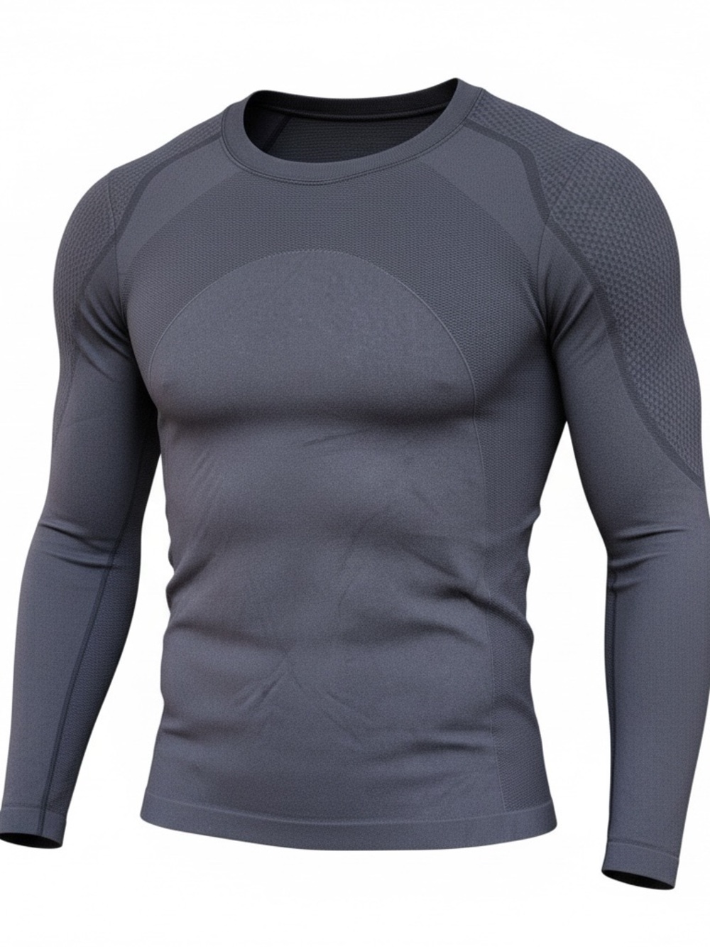 Champion Duo Dry Men's XL Ebony Long Sleeve Compression Shirt NWT